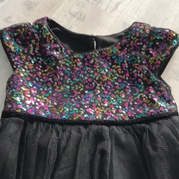 NWT Cat & Jack Sequin and Tulle Dress - Size 18M - Picture 4 of 12